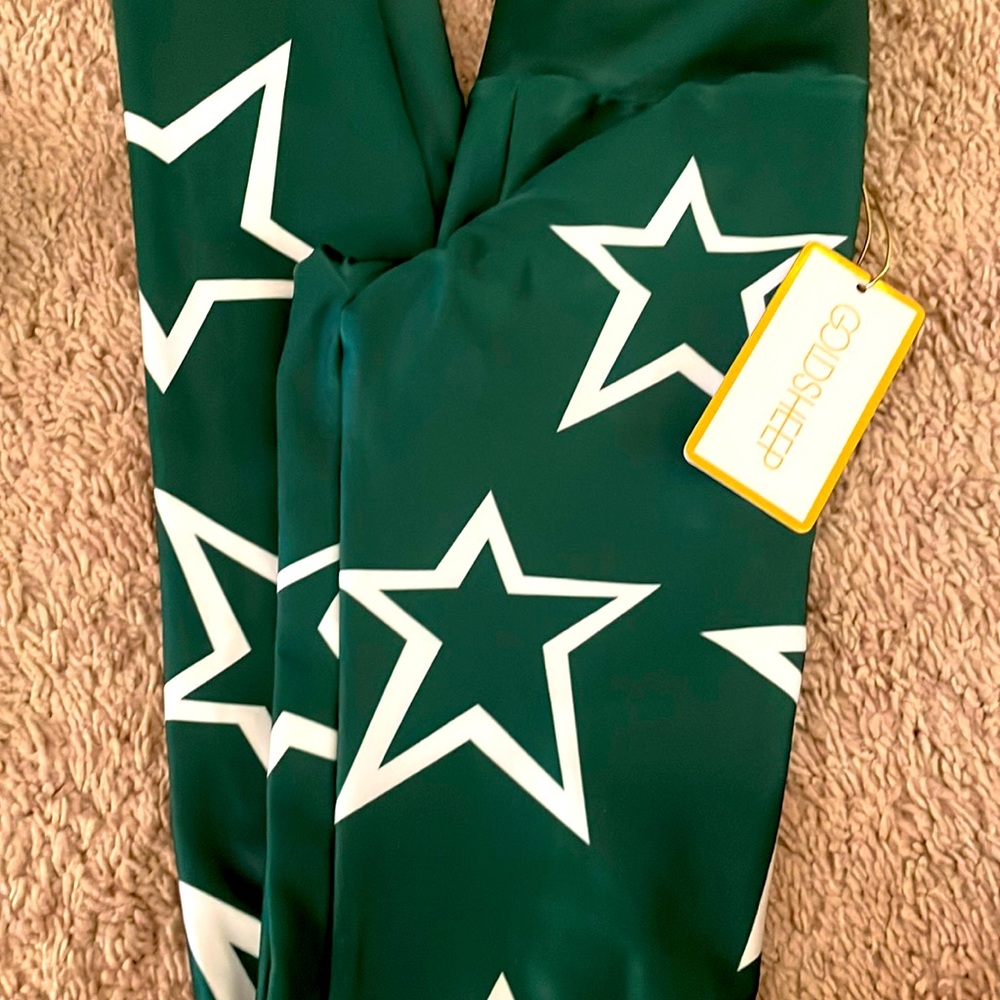 Goldsheep holiday leggings